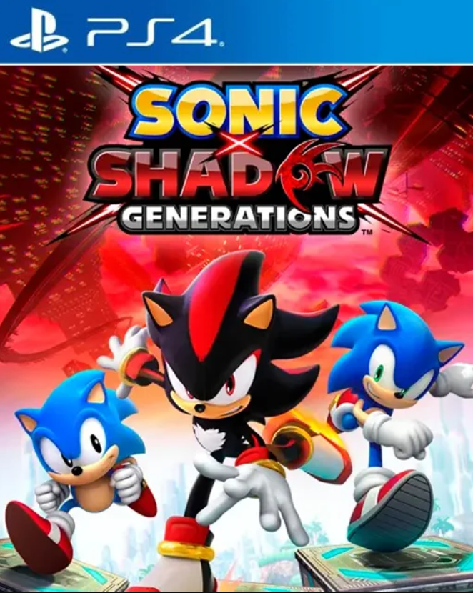 SONIC X SHADOW GENERATIONS PS4 & PS5